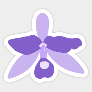 Orchid Sticker